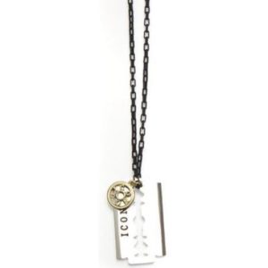 Ladies Icon Brand Two-Tone Steel/Gold Plate Riley Necklace loving the sales