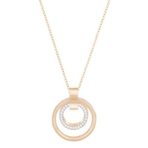 Ladies Swarovski Rose Gold Plated Hollow Necklace loving the sales