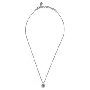 Ladies Swatch Bijoux Silver Plated Puntoluce Rose Crystal Necklace loving the sales