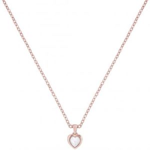 Ladies Ted Baker Rose Gold Plated Crystal Heart Necklace loving the sales