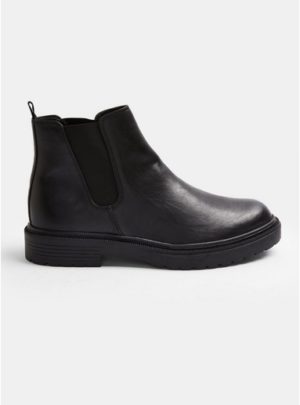 Mens Black Chelsea Hector Boots