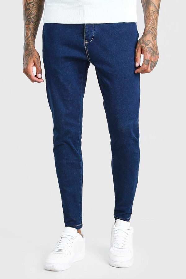Mens Blue Skinny Fit Jeans loving the sales