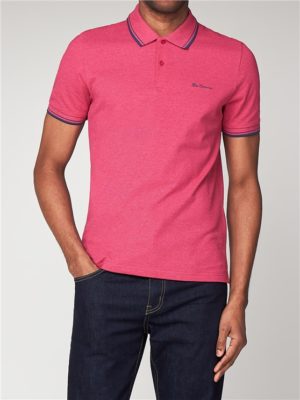 Men's Bright Pink Romford Polo Shirt | Ben Sherman | Est 1963 loving the sales