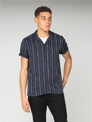 Men's Satin Striped Revere Shirt | Ben Sherman | Est 1963 - Xs loving the sales
