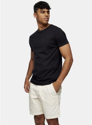 Mens Selected Homme White Shorts
