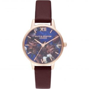Midi Lapis Lazuli & Burgundy Watch loving the sales