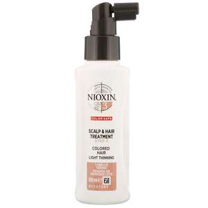 Nioxin 3d Care System System 3 Step 3 Color Safe Scalp And Hair Treatment : For Colored Hair And Light Thinning 100ml loving the sales