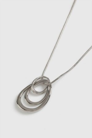 Silver Ring Necklace