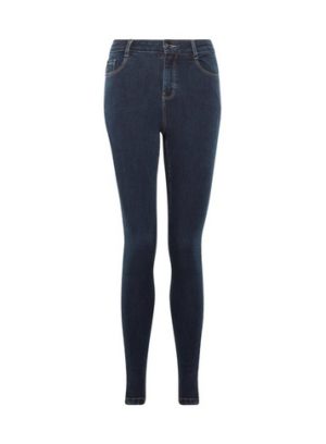 Womens Indigo 'shape And Lift' 4 Way Stretch Denim Jeans - Blue