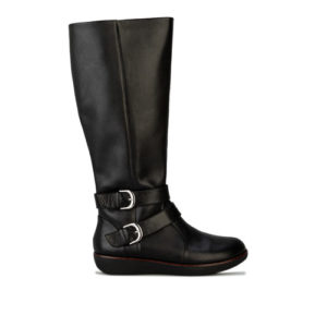 Womens Noemi Double Buckle Knee High Boots loving the sales