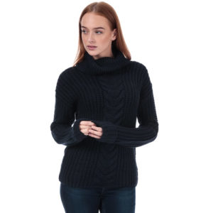 Womens Roll Neck Cable Jumper loving the sales