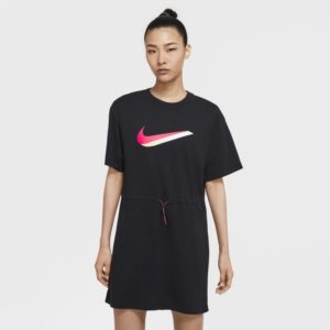 Nike Sportswear Women's Short-Sleeve Dress - Black loving the sales