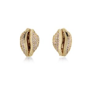 Vivienne Westwood Gold Jill Shell Earrings loving the sales