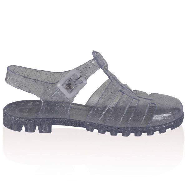 Aileen Clear Glitter Jelly Sandals loving the sales
