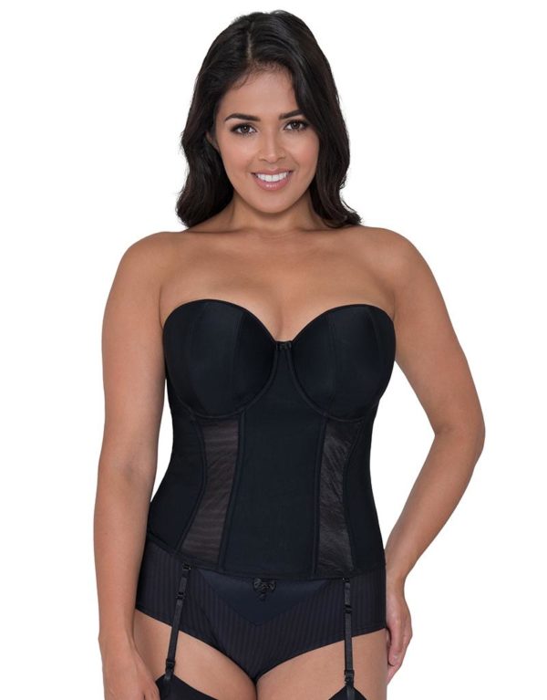 Curvy Kate Luxe Strapless Basque Black loving the sales