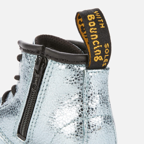 Dr. Martens Toddlers' 1460 Crinkle Metallic Lace loving the sales