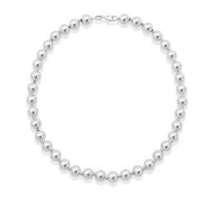 Mappin & Webb Sonnet Silver 6mm Bead Necklace loving the sales
