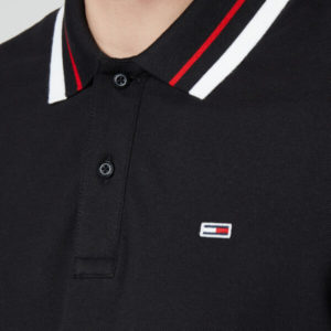 Tommy Jeans Men's Classics Tipped Stretch Polo Shirt loving the sales