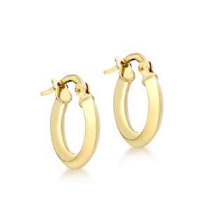 9ct Yellow Gold 13mm Polished Creole Hoop Earrings loving the sales