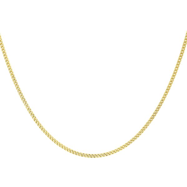 9ct Yellow Gold 45-50cm (18-20") Curb Chain 0.8 Width loving the sales