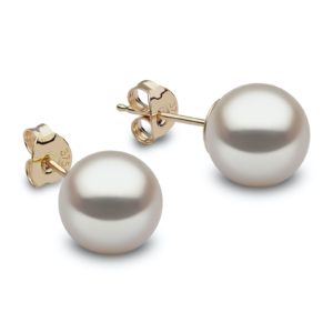 9ct Yellow Gold 9-9.5mm Cultured Fresh Water Pearl Stud Earrings loving the sales
