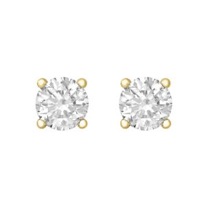 Gold Plated Cubic Zirconia 5mm Stud Earrings loving the sales