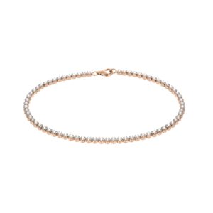 Rose Gold Plated Cubic Zirconia Tennis Bracelet loving the sales