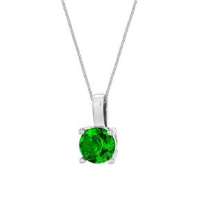 Silver May Green Cubic Zirconia Pendant loving the sales