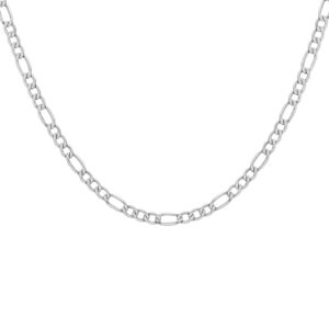 Sterling Silver Mens 20 Inch 180 Figaro Chain loving the sales