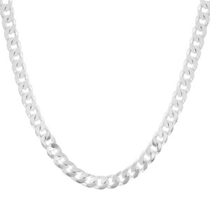 Sterling Silver Mens 20 Inch 300 Square Curb Chain loving the sales