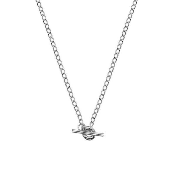 Sterling Silver T-Bar Necklace loving the sales