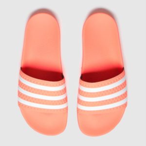 Adidas Orange Adilette Sandals loving the sales