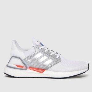 Adidas White Ultraboost 20 Trainers loving the sales