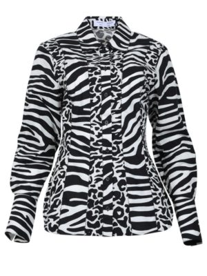 Black And White Zebra Print Shirt loving the sales