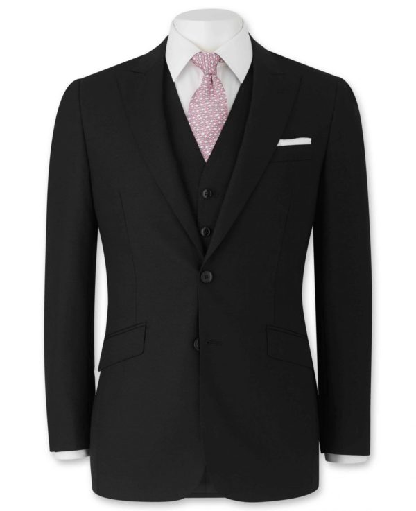 Black Tailored Business Suit Jacket 40" Long loving the sales
