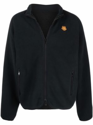 Black Tiger Logo Zipped Sweatshirt loving the sales