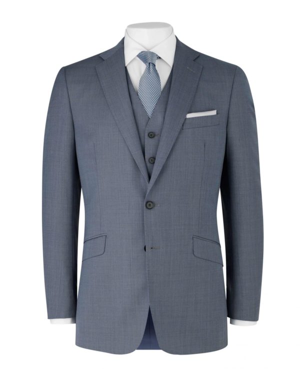 Blue Grey Tailored Business Jacket 40" Long loving the sales