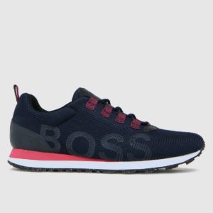 Boss Navy Parkour Runn Trainers loving the sales