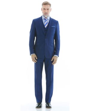 Bright Blue Tailored Business Suit - Waistcoat Available loving the sales