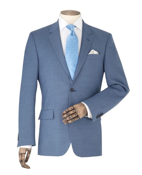 Bright Blue Tailored Suit Jacket 48" Regular loving the sales