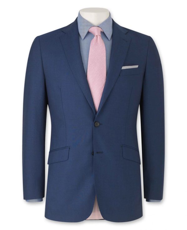 Bright Navy Tailored Business Suit Jacket 40" Long loving the sales