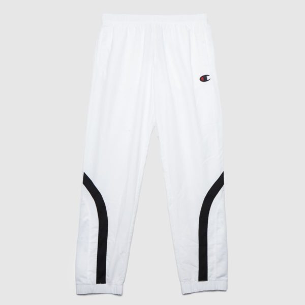 Champion Elastic Cuff Pants In White & Black loving the sales