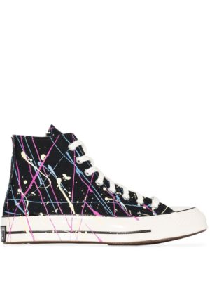 Chuck Taylor Paint Splatter Sneakers loving the sales
