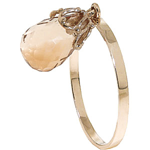Citrine Crown Ring 3 Ct In 9ct Gold loving the sales