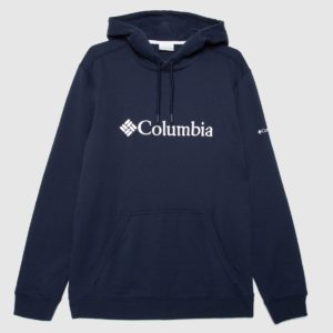 Columbia  Basic Logo Ii Hoodie In Navy & White loving the sales