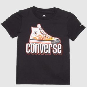 Converse Boys Ss Ct Graphic T-Shirt In Black loving the sales