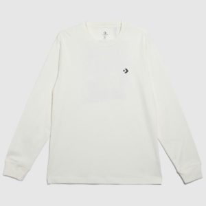 Converse Star Chevron Long Sleeve In Stone loving the sales