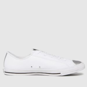 Converse White Dainty Ox Trainers loving the sales