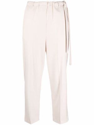 Drawstring Cropped Trousers loving the sales