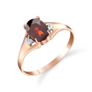 Garnet & Diamond Desire Ring In 9ct Rose Gold loving the sales